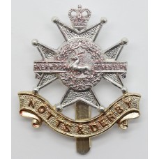 Notts & Derby Regiment (Sherwood Foresters) Anodised (Staybrite) Cap Badge