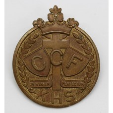 Kingham Hill School C.C.F. Cap Badge