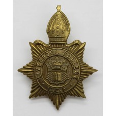 Liverpool College C.C.F. Cap Badge