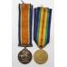 Rollinson Family WW1 and WW2 Casualty Father & Son Medal Group