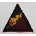 19th Infantry Brigade Cloth Formation Sign (2nd Pattern)