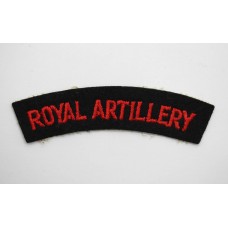 Royal Artillery (ROYAL ARTILLERY) Cloth Shoulder Title