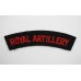 Royal Artillery (ROYAL ARTILLERY) Cloth Shoulder Title