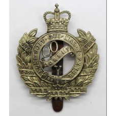 Queen's Own Dorset Yeomanry Cap Badge - Queen's Crown