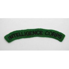 Intelligence Corps (INTELLIGENCE CORPS) Cloth Shoulder Title