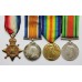 WW1 Military Cross, 2 x MID, 1914-15 Star, British War Medal, Victory Medal & WW2 Defence Medal Group - Capt. W. Hobbs, Bedfordshire Regiment (Formerly 28th Bn. London Regiment)