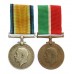 WW1 Mercantile Marine Medal Pair - Albert H. Rowe