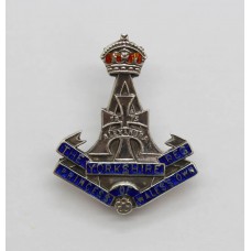 Yorkshire Regiment (Green Howards) Silver & Enamel Sweetheart Brooch