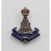 Yorkshire Regiment (Green Howards) Silver & Enamel Sweetheart Brooch