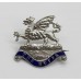 East Kent Regiment (The Buffs) Silver & Enamel Sweetheart Brooch
