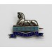 Lincolnshire Regiment Silver & Enamel Sweetheart Brooch