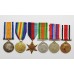 WW1 British War & Victory Medal, WW2 and Special Constabulary Long Service Medal Group of Six - Cpl. F. Moore, Machine Gun Corps