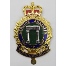 Canadian Forces Administration Branch Cap Badge