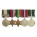 1936 IGS (Clasp - North West Frontier 1937-39), WW2 Pacific Star and Pakistan Independence Medal 1947 Medal Group of Five - Sepoy Mohd. Sadiq, 2/12th Frontier Force Regiment