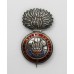 Royal Welsh Fusiliers Sterling Silver & Enamel Sweetheart Brooch