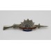 WWI Australian Commonwealth Military Forces Sterling Silver & Enamel Rifle Sweetheart Brooch