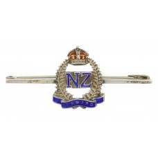 New Zealand Expeditionary Force (N.Z.E.F.) Silver & Enamel Sweetheart Brooch