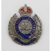 George V Royal Engineers Sterling Silver & Enamel Sweetheart Brooch