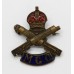 WWI Machine Gun Corps (M.G.C.) Enamelled Sweetheart Brooch