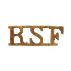 Royal Scots Fusiliers (R.S.F.) Shoulder Title