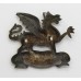 East Kent Regiment (The Buffs) Officer's Silver Plated Cap Badge