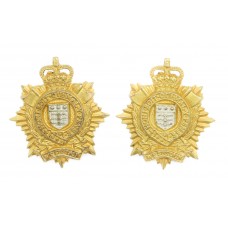 Pair of Royal Logistic Corps (R.L.C.) Collar Badges
