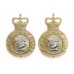 Pair of Army Catering Corps Anodised (Staybrite) Collar Badges