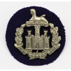 Essex Regiment Officer's Silver Plated Cap Badge