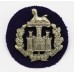 Essex Regiment Officer's Silver Plated Cap Badge