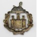 Essex Regiment Officer's Silver Plated Cap Badge