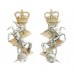 Pair of Royal Electrical & Mechanical Engineers (R.E.M.E.) Anodised (Staybrite) Collar Badges