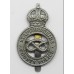 Staffordshire County Police Cap Badge - King's Crown