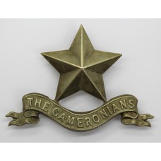 Cameronians (Scottish Rifles) Pipers Cap Badge