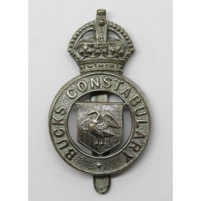 Buckinghamshire Constabulary Cap Badge - King's Crown