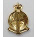 City of London Yeomanry (Rough Riders) Anodised (Staybrite) Cap Badge - Queen's Crown