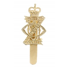 13th/18th Royal Hussars Anodised (Staybrite) Cap Badge