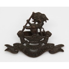 Duke of Wellington's (West Riding Regiment) Officer's Service Dress Cap Badge