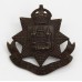 East Surrey Regiment Officer's Service Dress Cap Badge - King's Crown