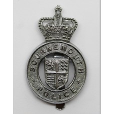 Bournemouth Police Cap Badge - Queen's Crown