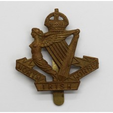 North Irish Horse Beret Badge - King's Crown