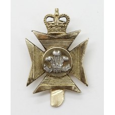 Royal Wiltshire Territorials Anodised (Staybrite) Cap Badge