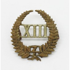 New Zealand 13th (North Canterbury and Westland) Regiment Collar Badge