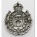 Leeds City Police Wreath Cap Badge - King's Crown