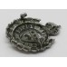 Leeds City Police Wreath Cap Badge - King's Crown