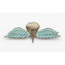 Parachute Regiment Sterling Silver & Enamel Sweetheart Brooch