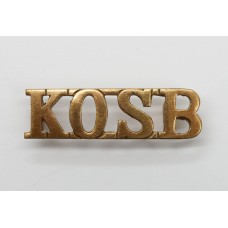 King's Own Scottish Borderers (K.O.S.B.) Shoulder Title