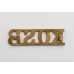 King's Own Scottish Borderers (K.O.S.B.) Shoulder Title