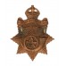 Canadian The Halifax Rifles Cap Badge - King's Crown