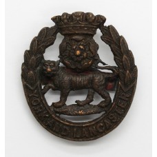 York & Lancaster Regiment Cast Officer's Service Dress Cap Badge