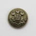 Victorian Prince Regent's Royal Ayr & Wigtown Militia Button (Small) circa 1859 - 81